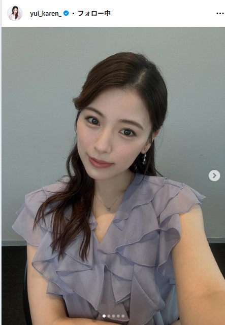 ゆいかれんのインスタグラムから