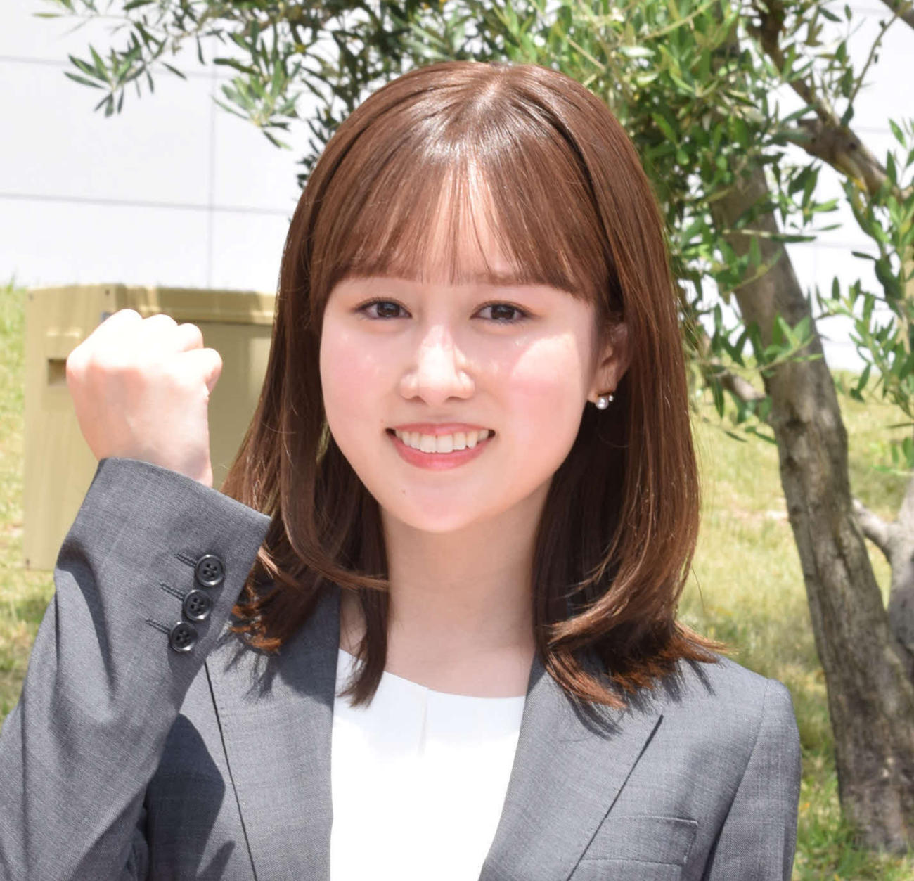 「newsおかえり」に加わるABCテレビ久保光代アナ（2025年撮影）