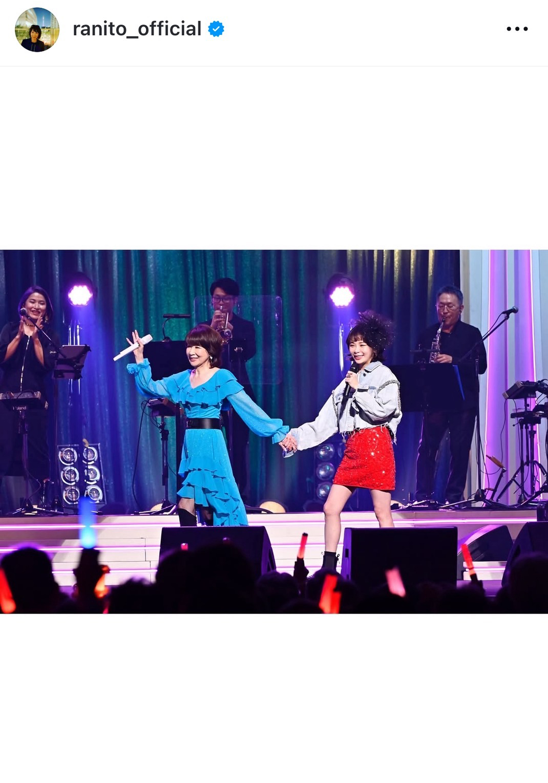 伊藤蘭のインスタグラムから