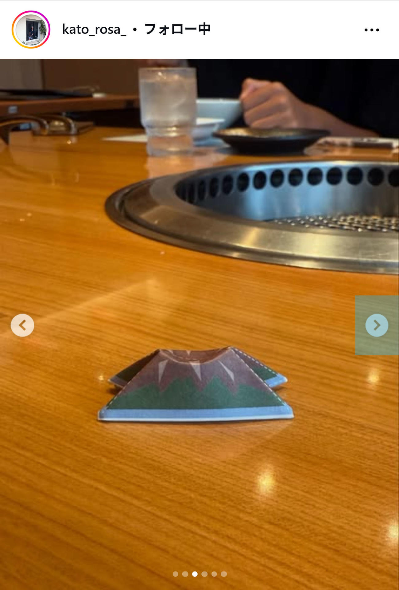 加藤ローサのインスタグラムから