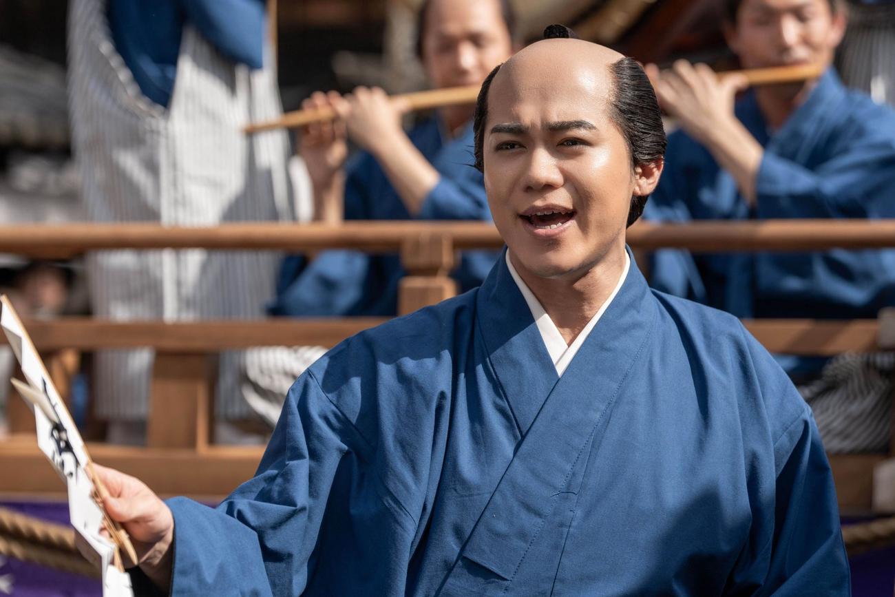 NHK大河ドラマ「べらぼう～蔦重栄華乃夢噺～」初出演で富本斎宮太夫を演じる新浜レオン