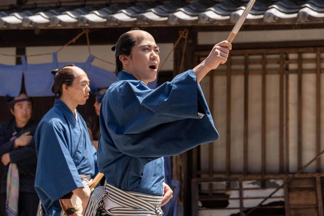 NHK大河ドラマ「べらぼう～蔦重栄華乃夢噺～」初出演で富本斎宮太夫を演じる新浜レオン