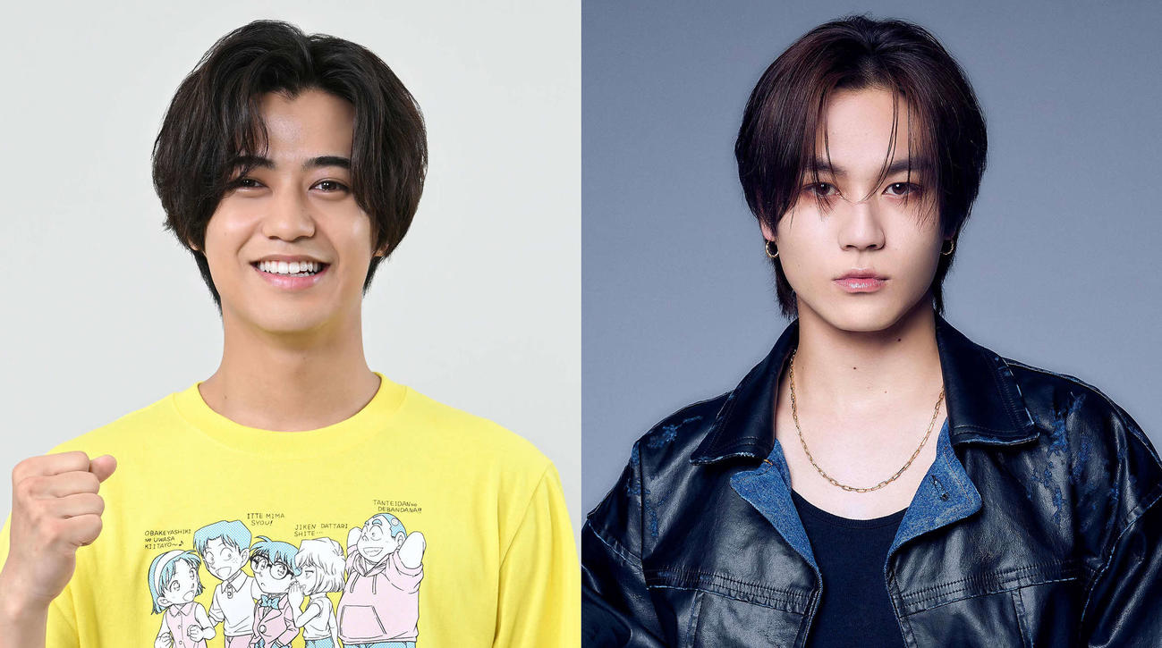King＆Prince髙橋海人（左）とTravis Japan松田元太