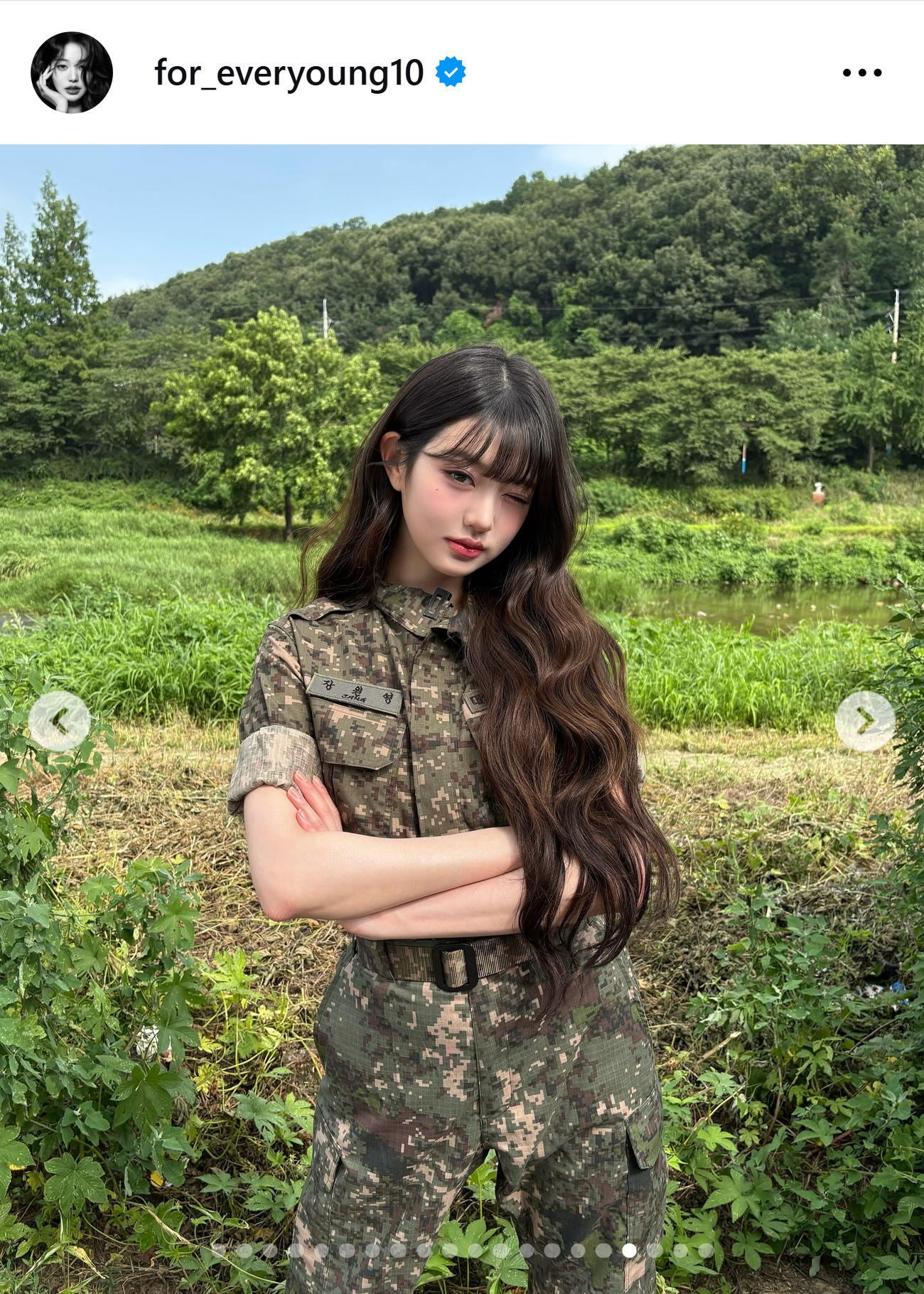 WONYOUNGのインスタグラムから