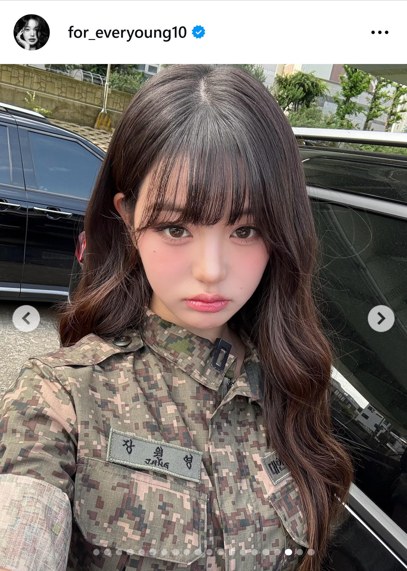 WONYOUNGのインスタグラムから