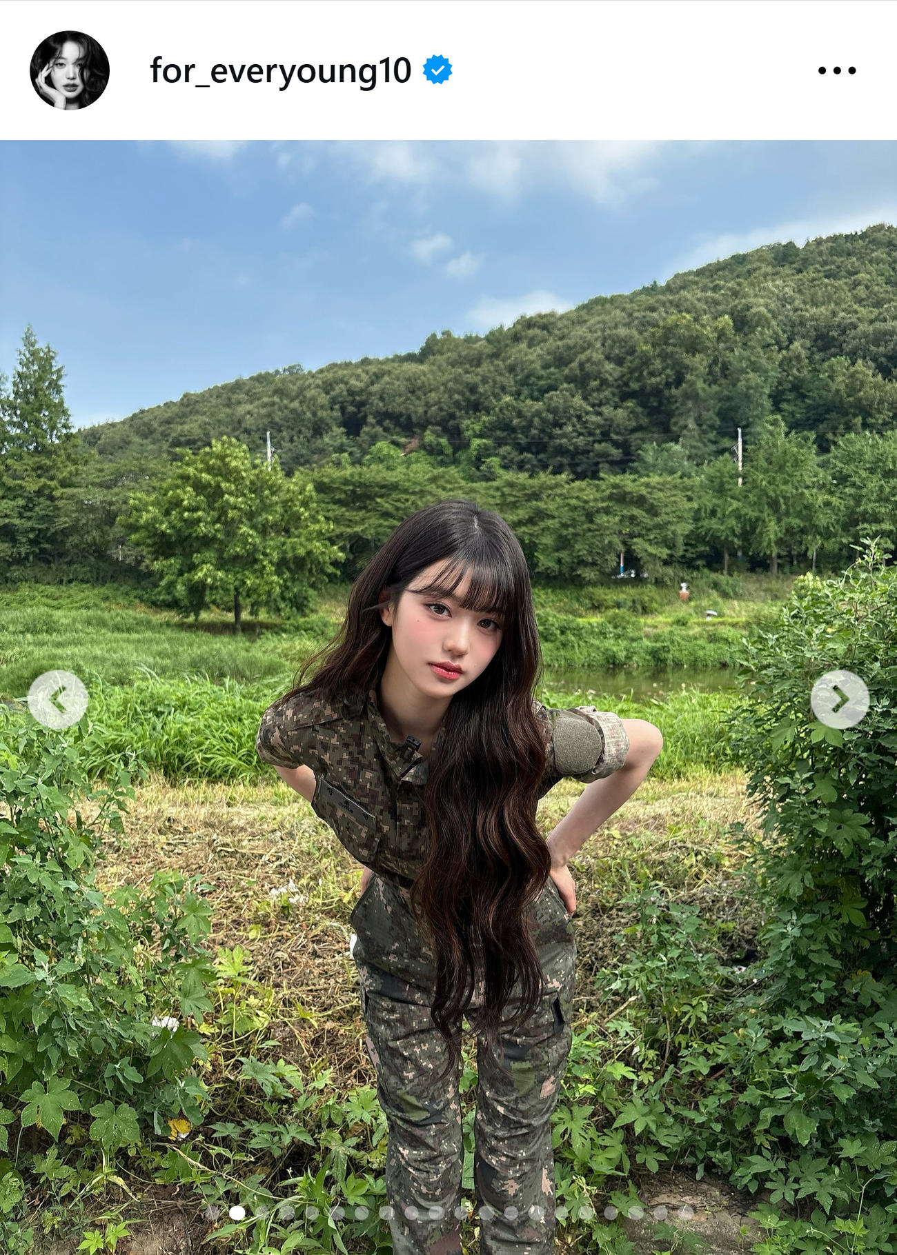 WONYOUNGのインスタグラムから