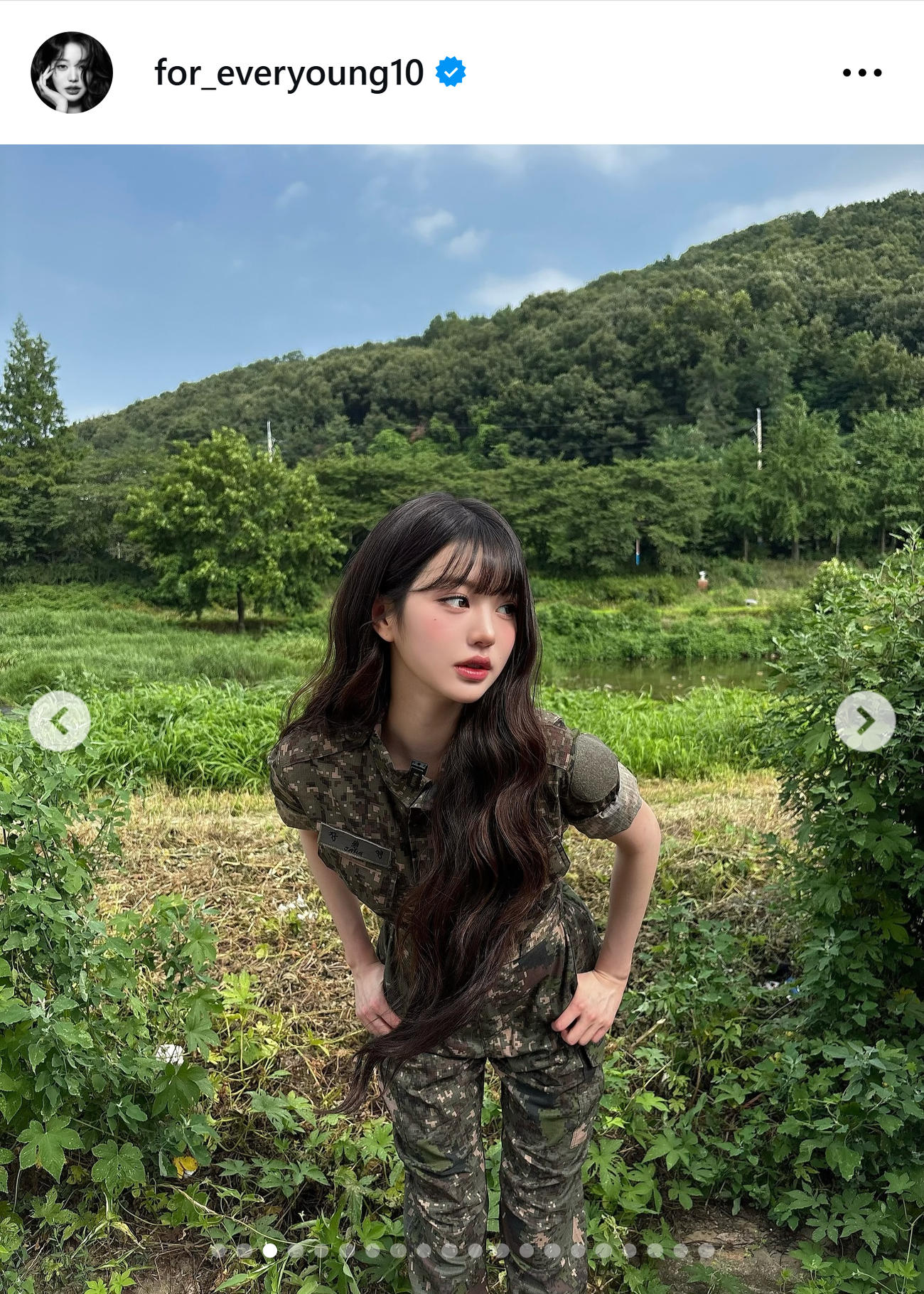 WONYOUNGのインスタグラムから