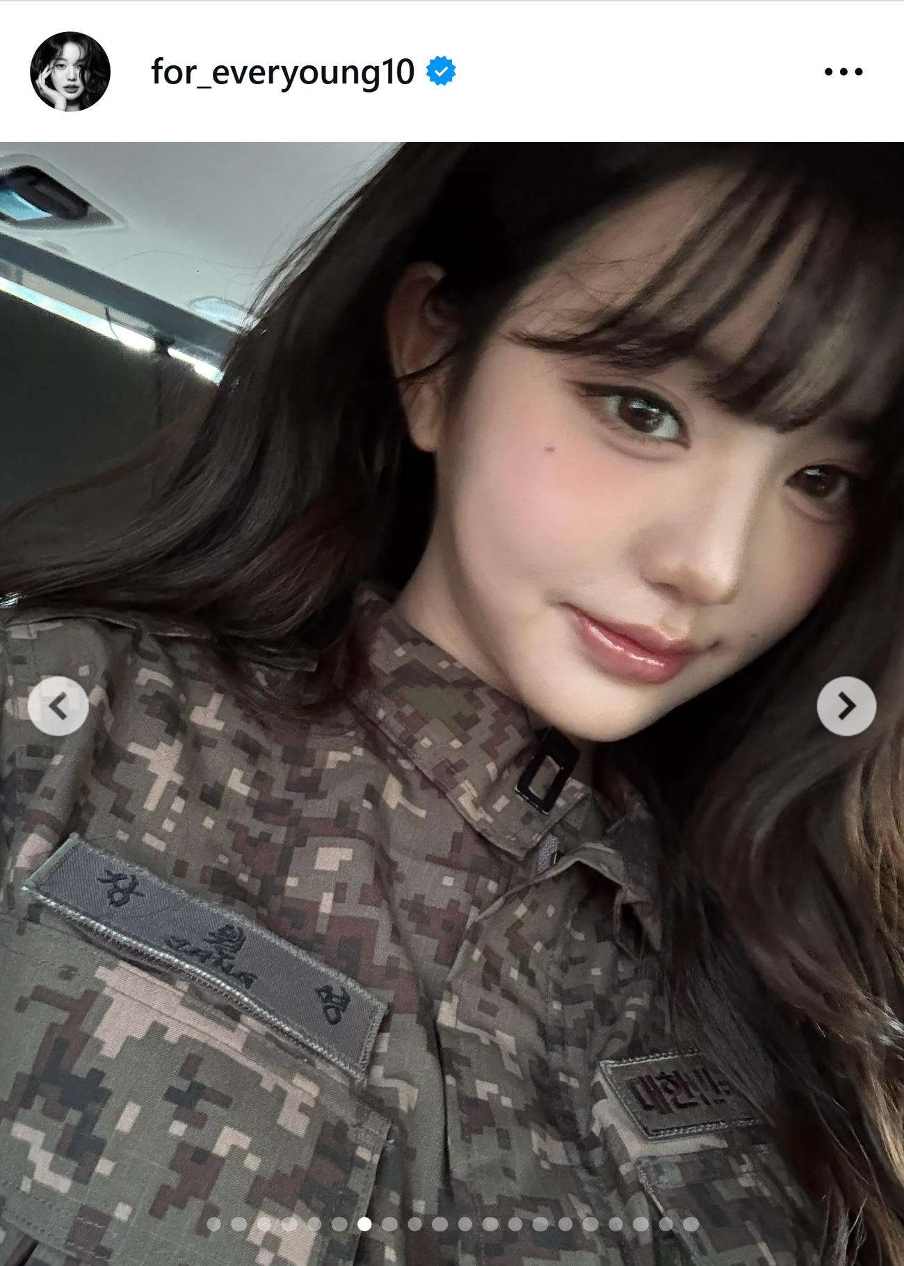 WONYOUNGのインスタグラムから