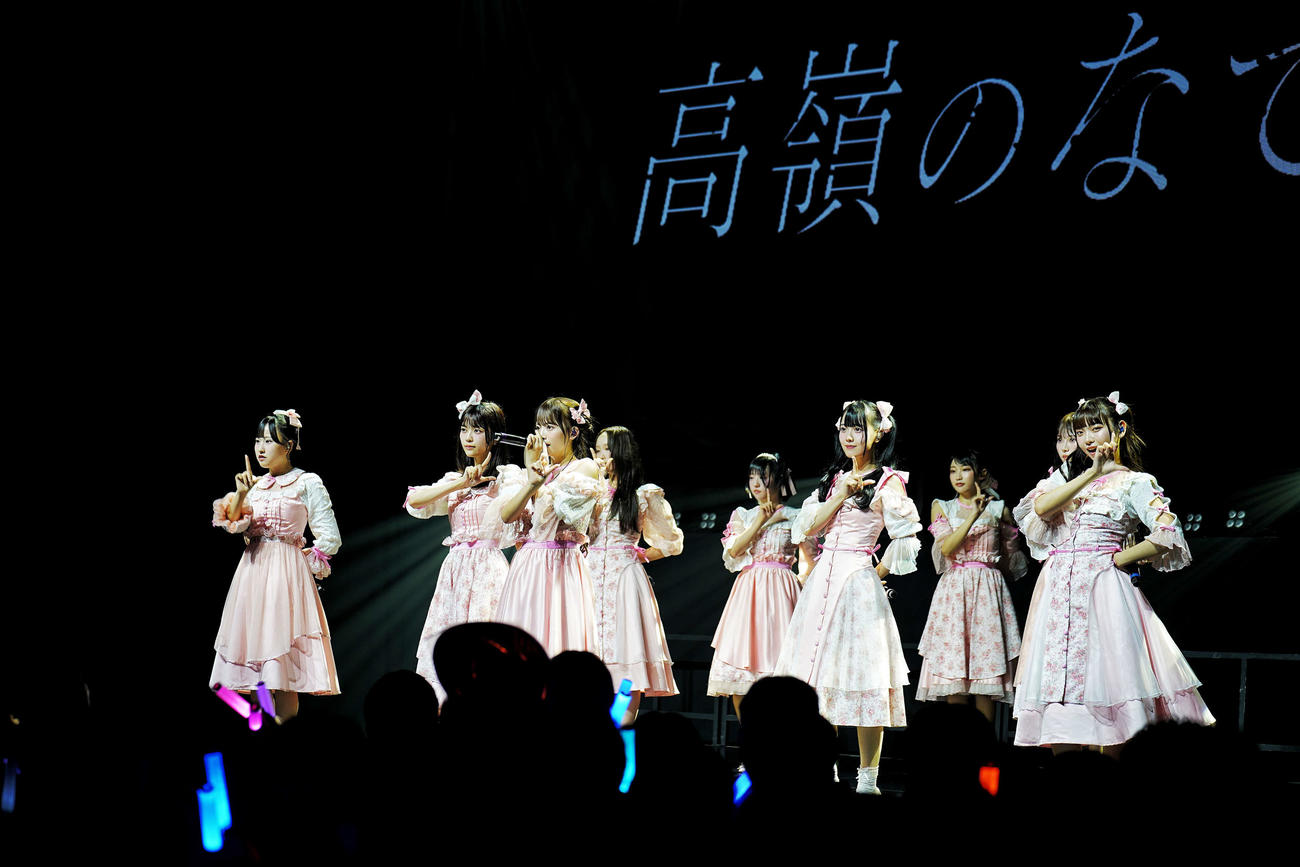 「TAKANE NO NADESHIKO LIVE 2025 SUMMER in SEOUL」を開催した高嶺のなでしこ