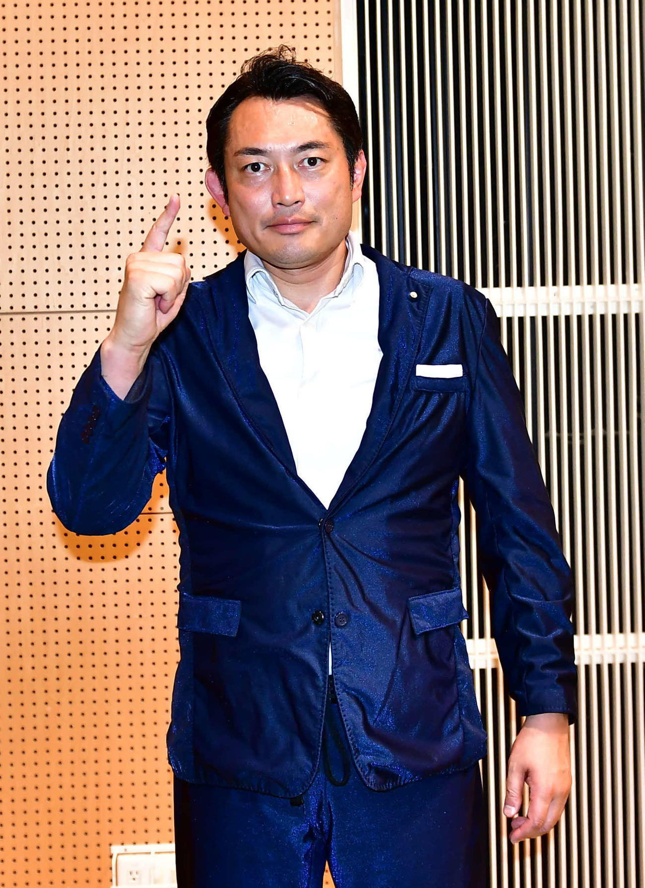 DDTプロレス「WRESTLE PETER PAN 2025」1日目に出演し、タッグマッチで勝利した川松真一朗（撮影・松尾幸之介）