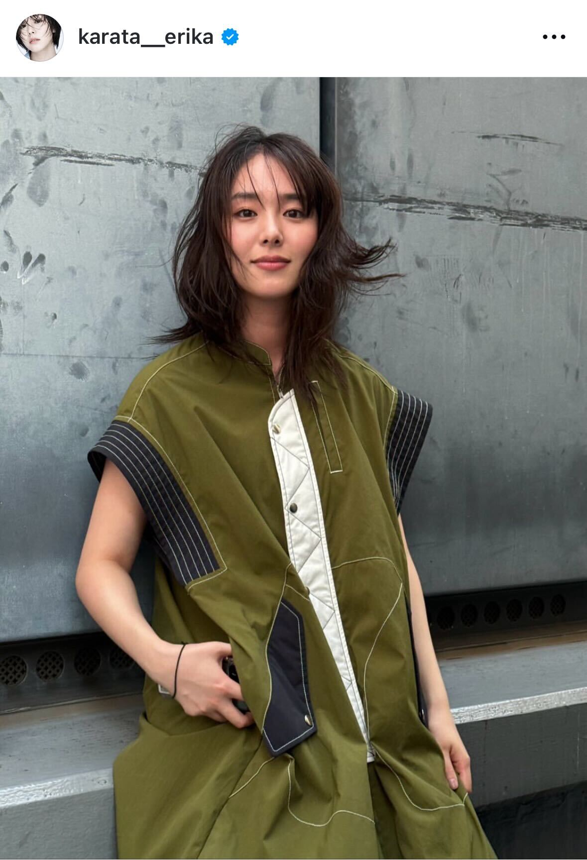 唐田えりかのインスタグラムから