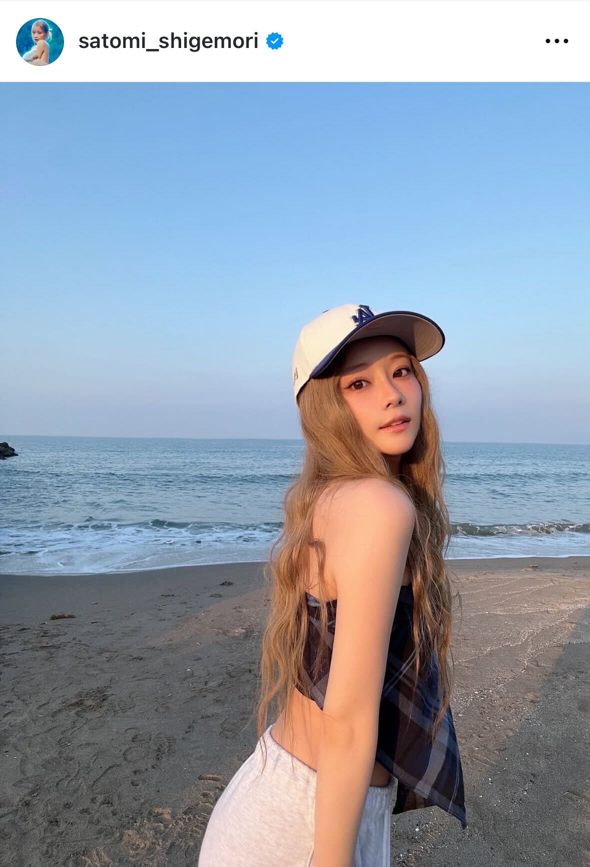 重盛さと美のインスタグラムから