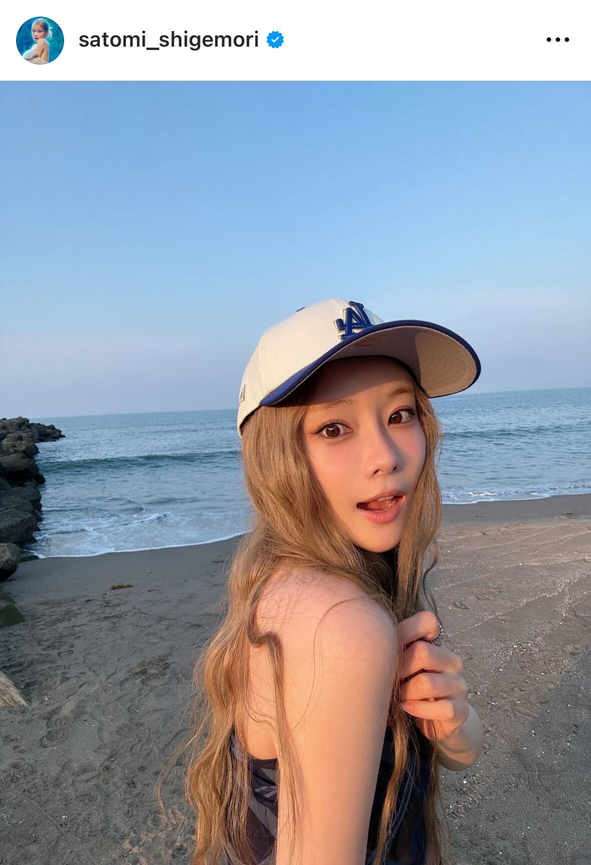 重盛さと美のインスタグラムから