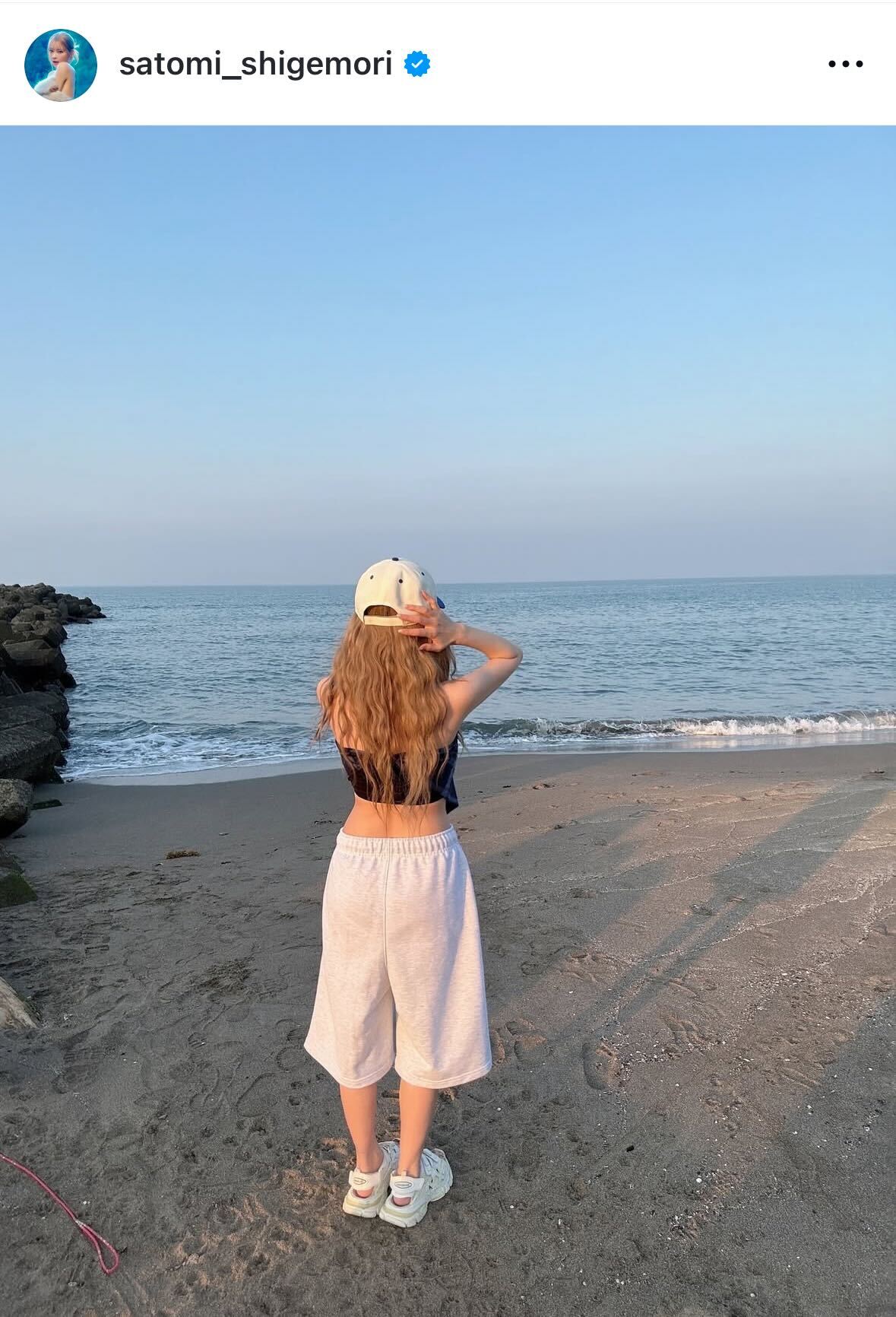 重盛さと美のインスタグラムから