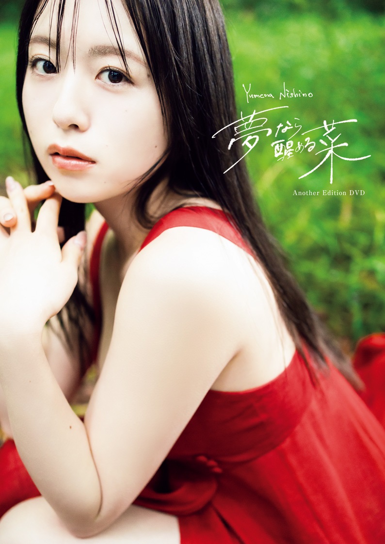 西野夢菜初写真集「夢なら醒める菜」DVD付限定版DVDブック表紙