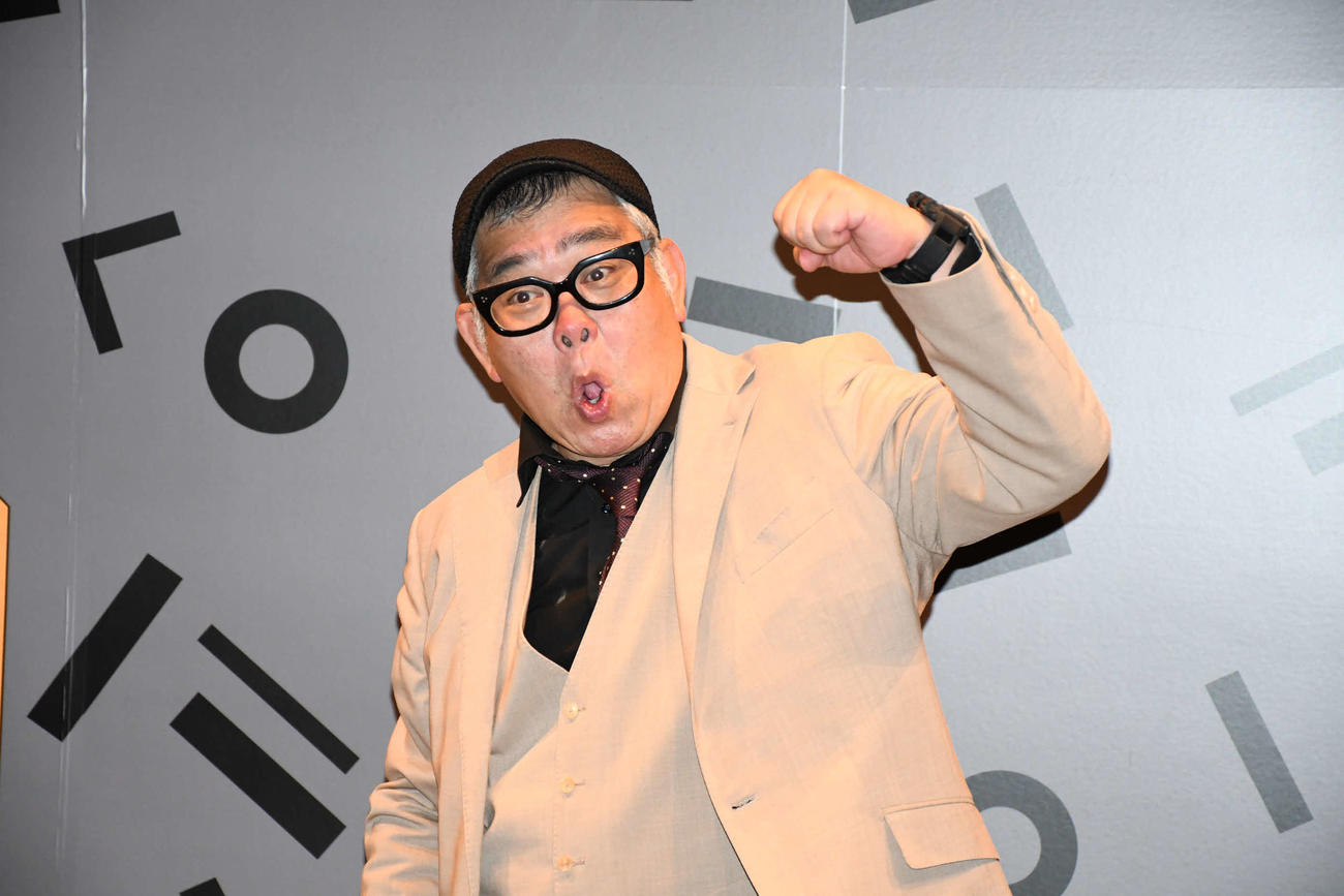 約3時間にわたって観客を笑わせ続けた兵動大樹（撮影・阪口孝志）