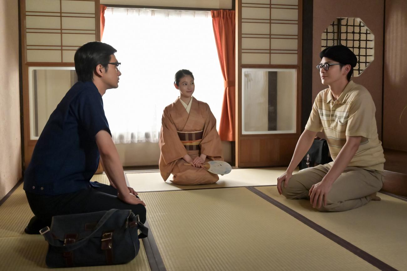 NHK連続テレビ小説「あんぱん」の1場面（C）NHK