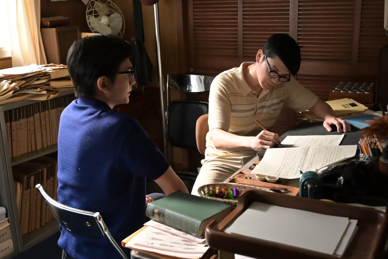 NHK連続テレビ小説「あんぱん」の1場面（C）NHK