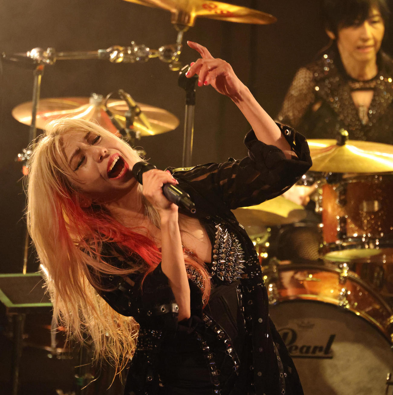 目黒鹿鳴館で40周年記念ライブを行ったSHOW－YA寺田恵子（撮影・中島郁夫）