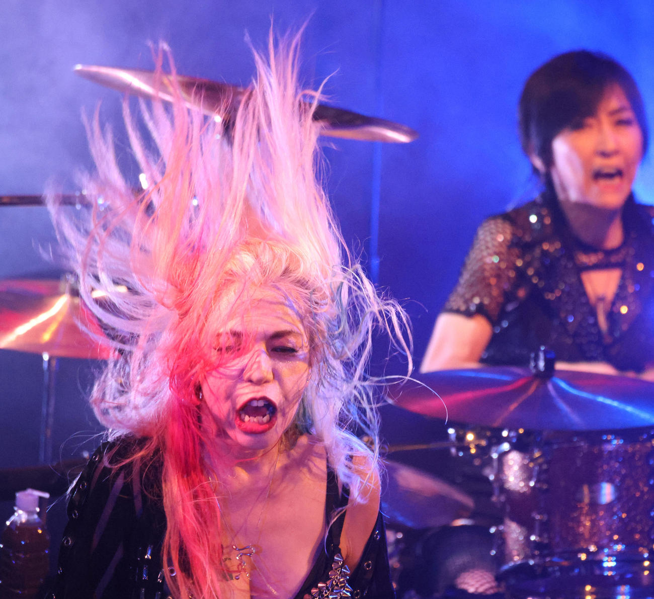 目黒鹿鳴館で40周年記念ライブを行ったSHOW－YA寺田恵子（撮影・中島郁夫）