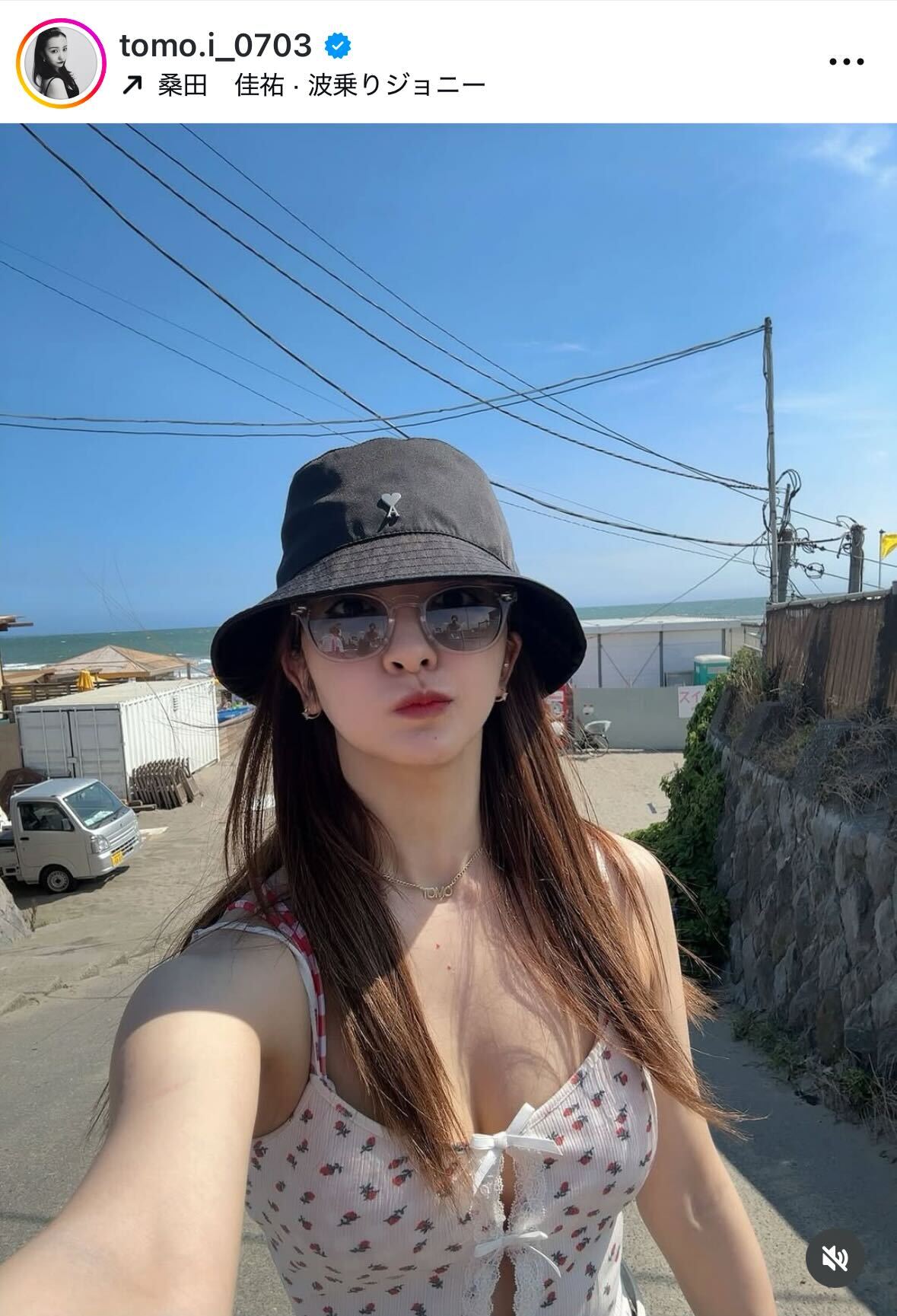 板野友美のインスタグラムから