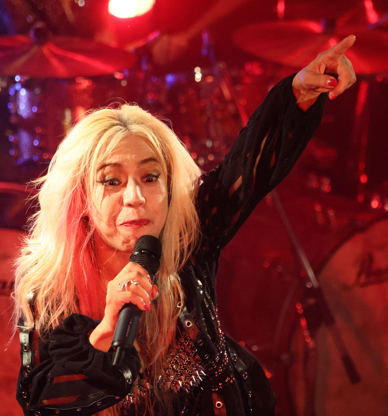 目黒鹿鳴館で40周年記念ライブを行ったSHOW－YA寺田恵子（撮影・中島郁夫）
