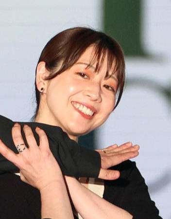 虎谷温子アナウンサー（2024年3月撮影）