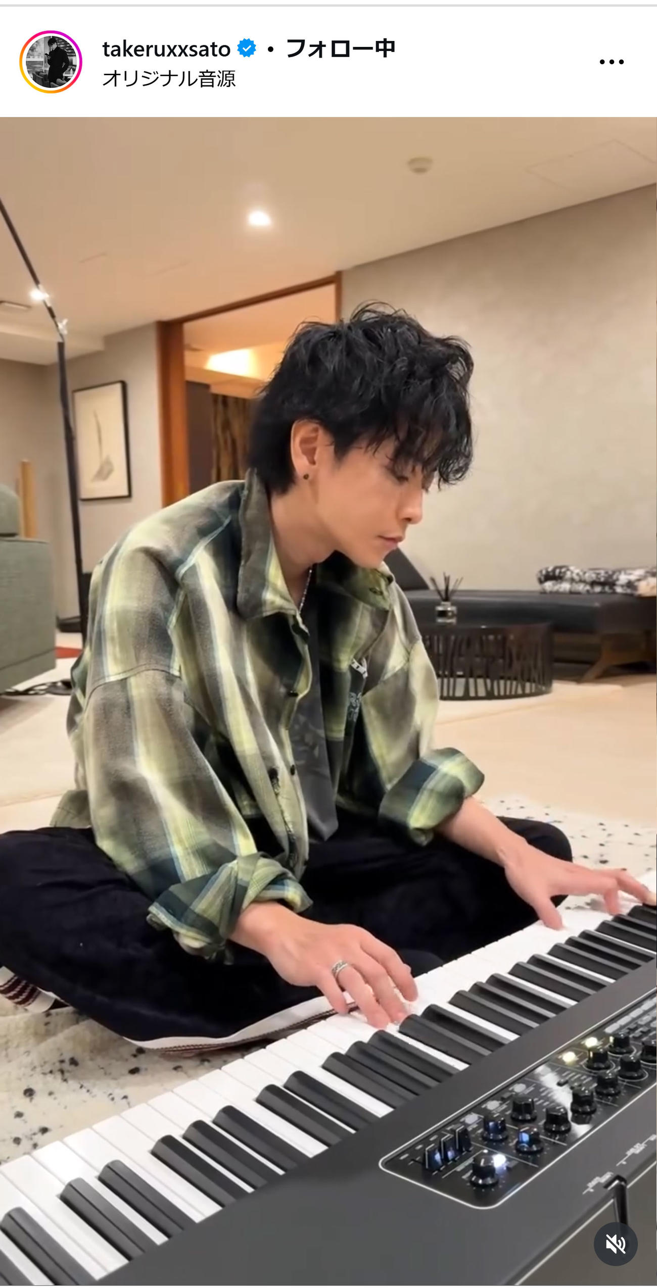 佐藤健のインスタグラムから
