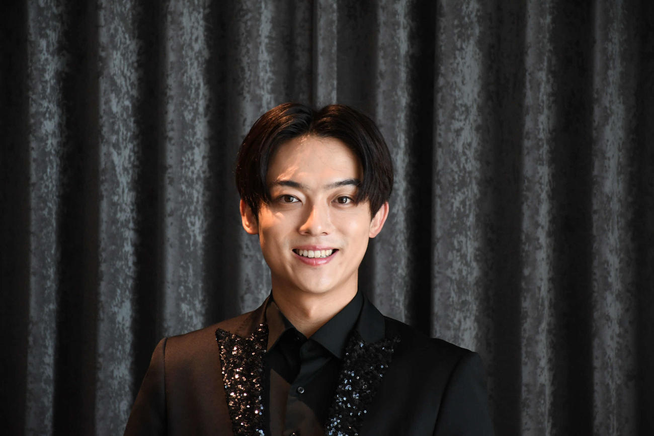 松竹新喜劇9月公演の取材会に出席した辰巳ゆうと（撮影・阪口孝志）