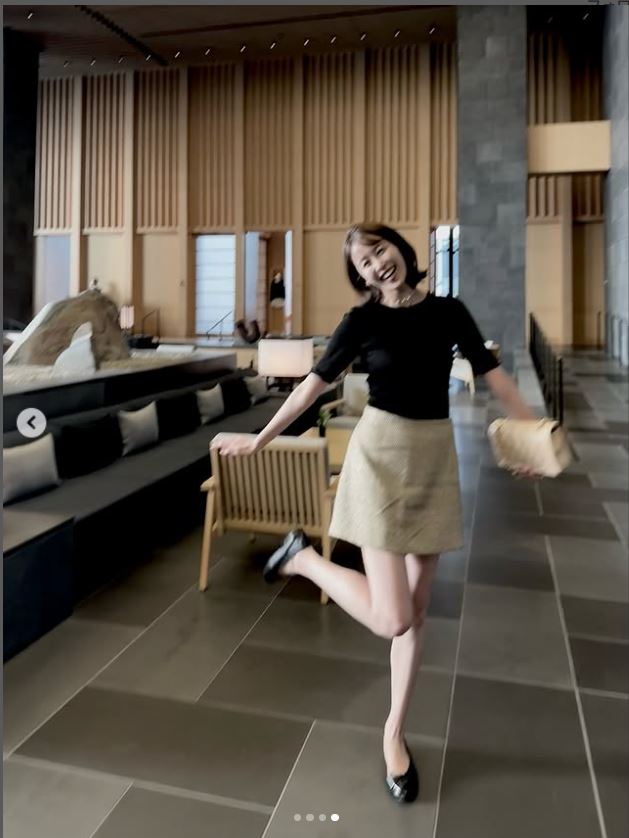 良原安美アナウンサーのインスタグラムから