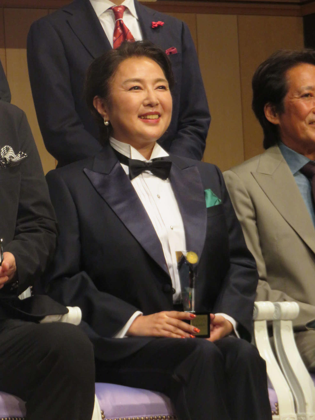 グッドエイジャー賞を受賞した麻倉未稀