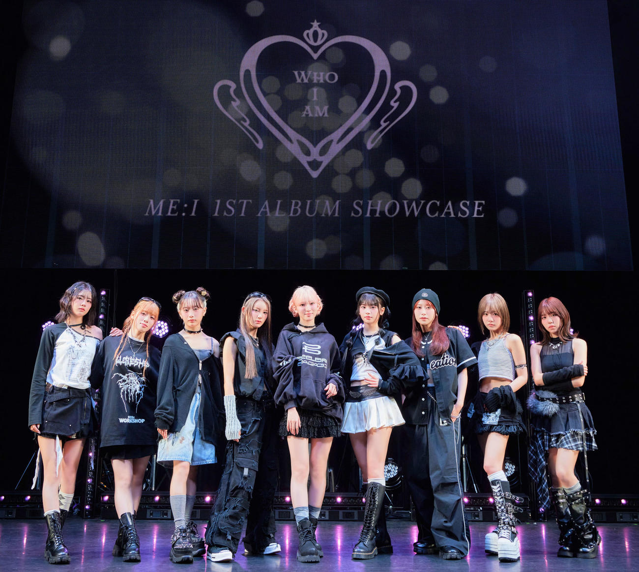 初アルバム「WOH I AM」リリース記念SHOWCASEを行ったME：I