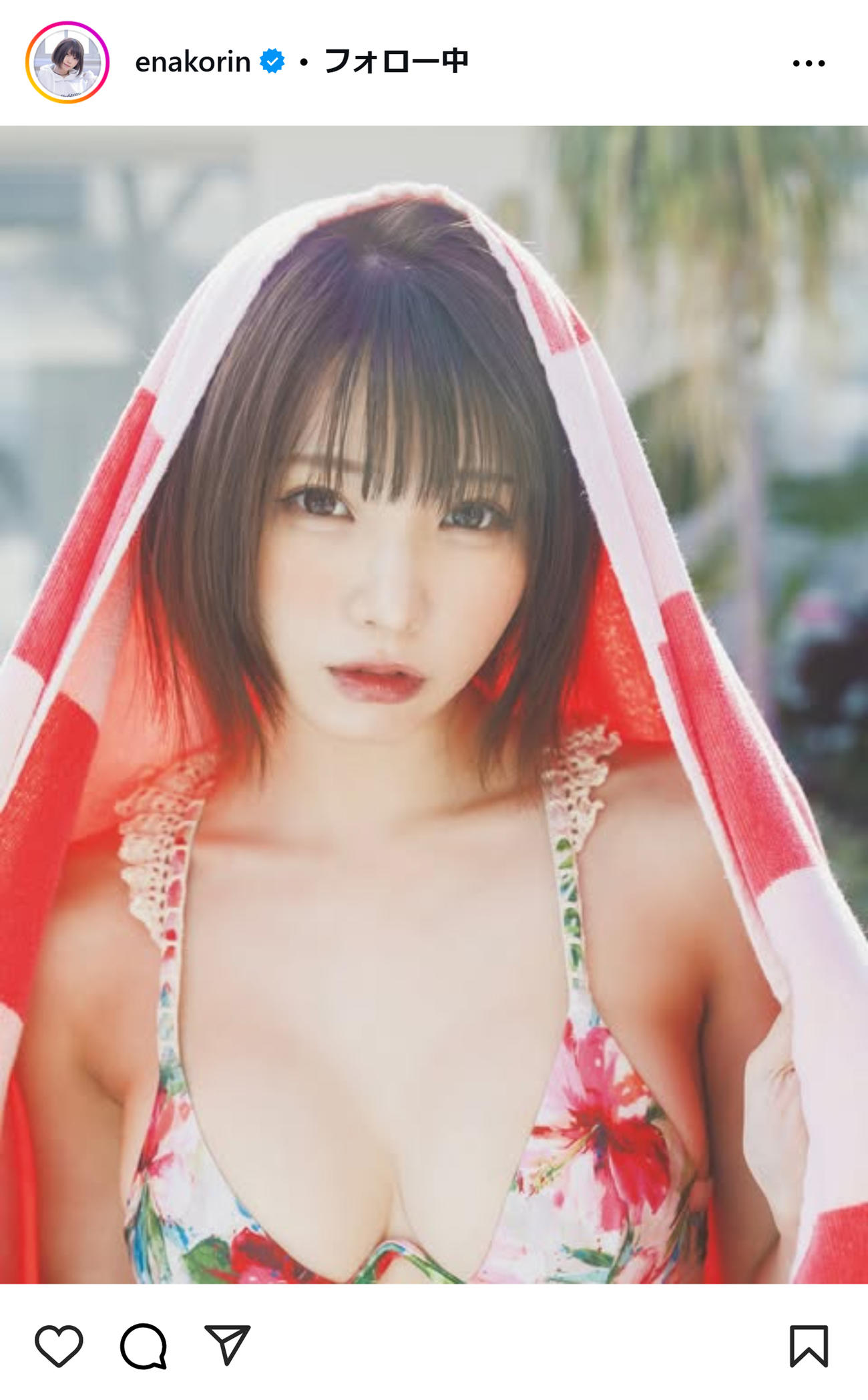 えなこのインスタグラムから
