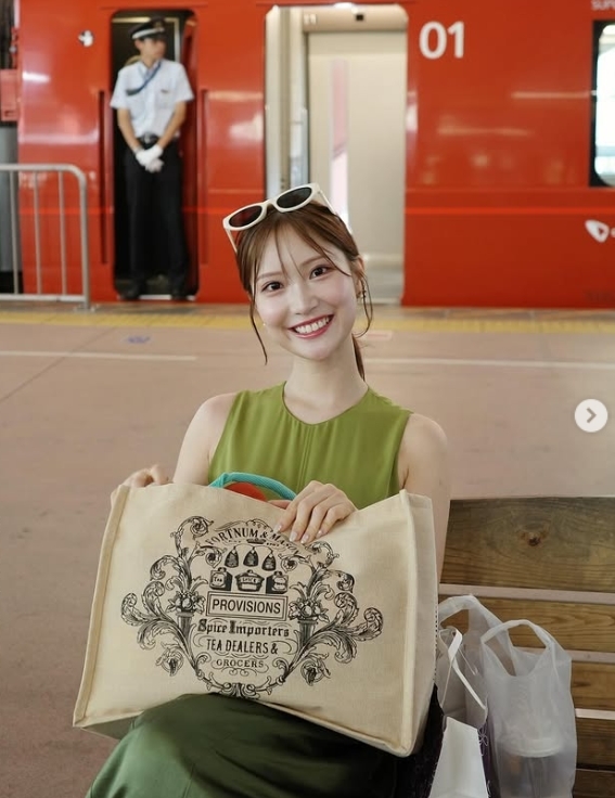 野村彩也子アナのインスタグラムから