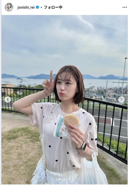 上西怜のインスタグラムから