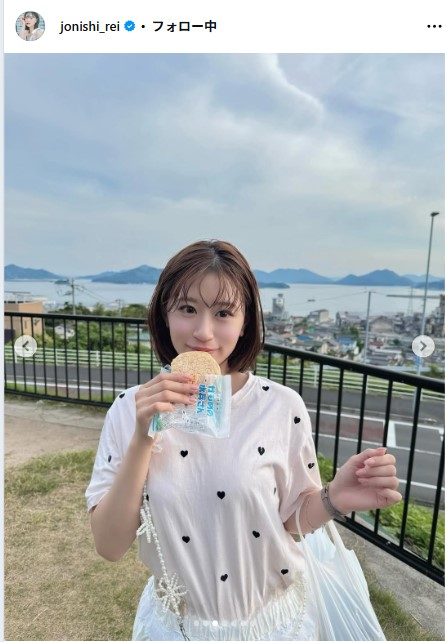 上西怜のインスタグラムから