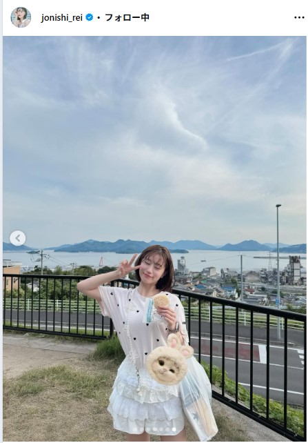 上西怜のインスタグラムから