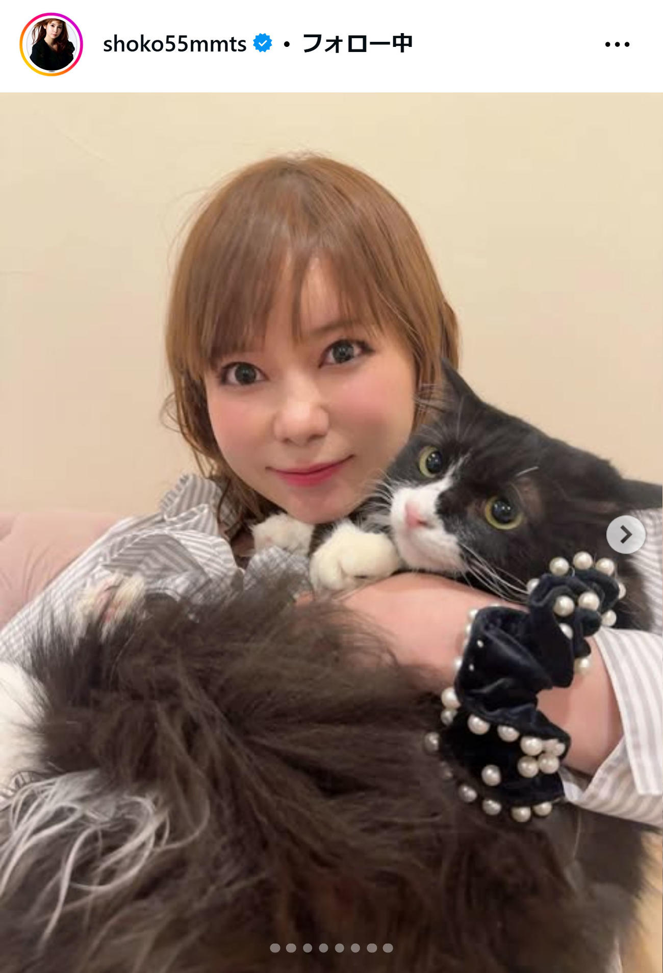 中川翔子のインスタグラムから