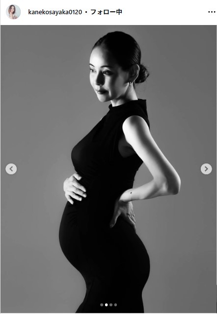 金子さやかのインスタグラムから