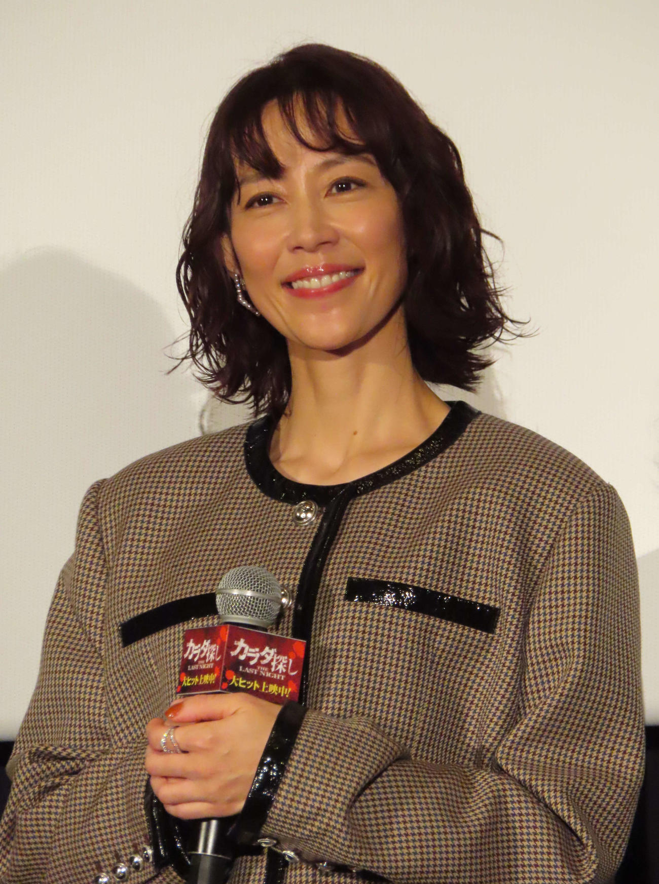 映画「カラダ探し　THE LAST NIGHT」の公開記念舞台あいさつを行った木村佳乃