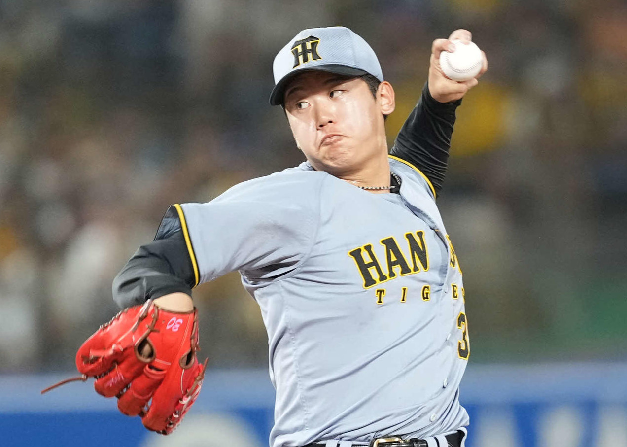 阪神門別啓人（2025年8月3日撮影）