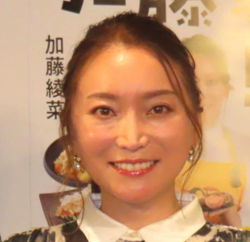 加藤綾菜（2023年10月撮影）