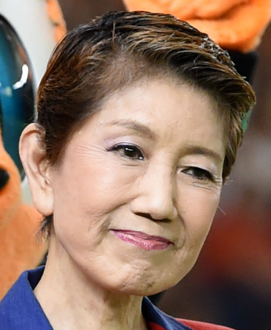 水前寺清子（2017年8月撮影）