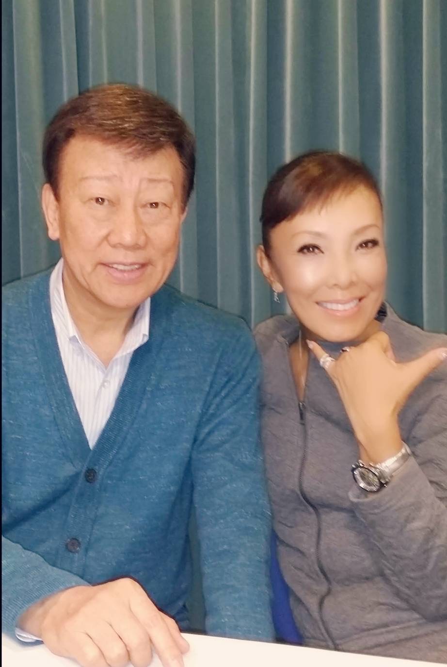 橋幸夫さん（左）と池畑慎之介