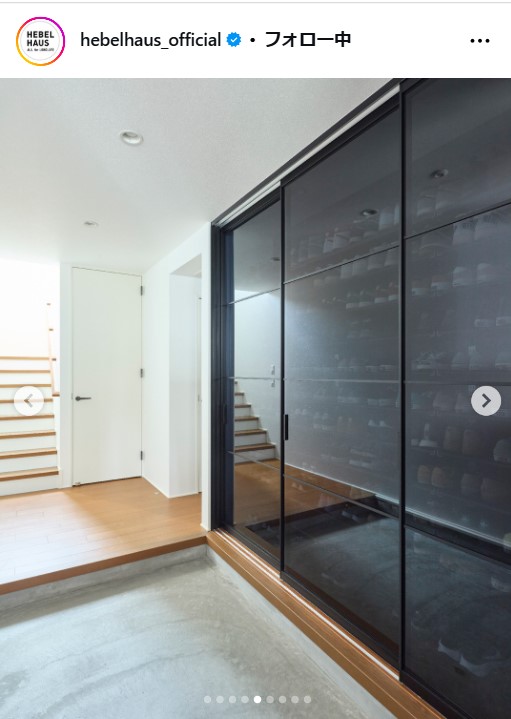 6000万円の借金をして建てたマイホーム（ヘーベルハウスの公式インスタグラムから）