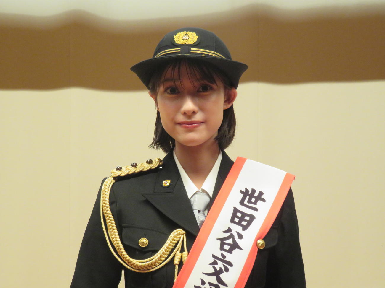 第31回「交通安全宣言都市せたがや」区民のつどいに登壇した玉田志織