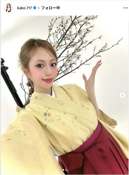 央川かこのインスタグラムから