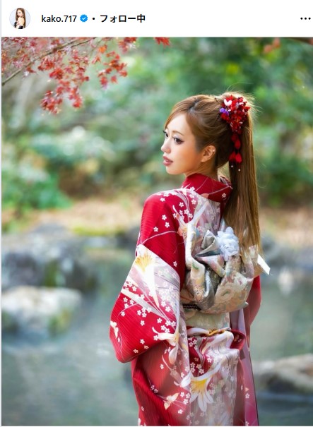 央川かこのインスタグラムから
