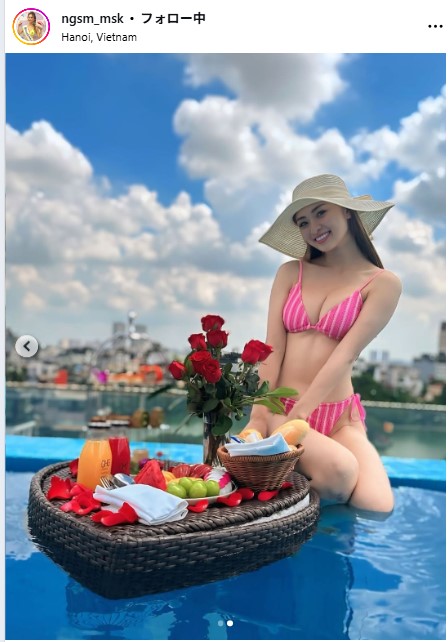 長島実咲のインスタグラムから