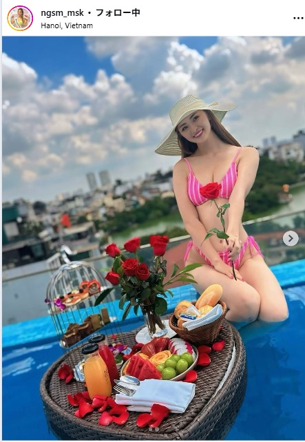 長島実咲のインスタグラムから
